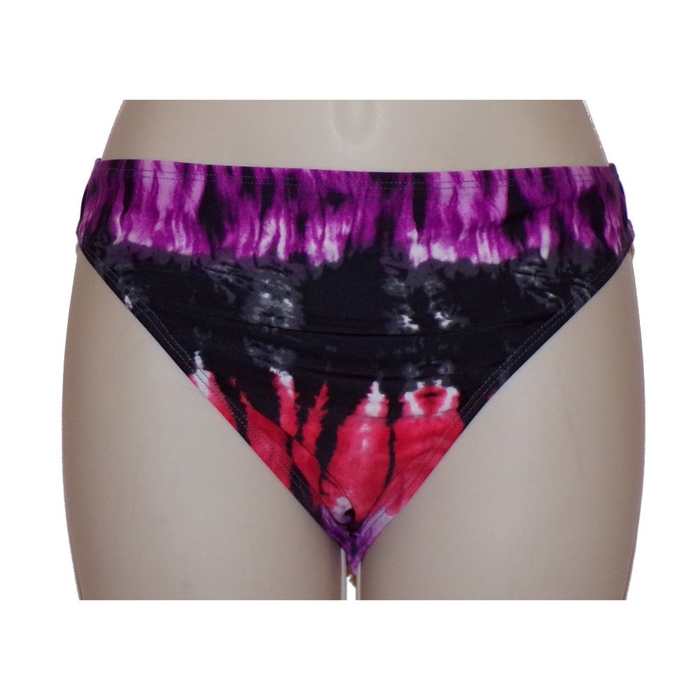 Island Escape tie dye bikini bottom